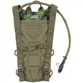 MFH Hydration Backpack 2.5L TPU Bladder Ventilated Back Padding M05 Camo