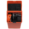 MFH Special 27 Part Survival Kit Utility Tool Box Orange Camping Outdoor