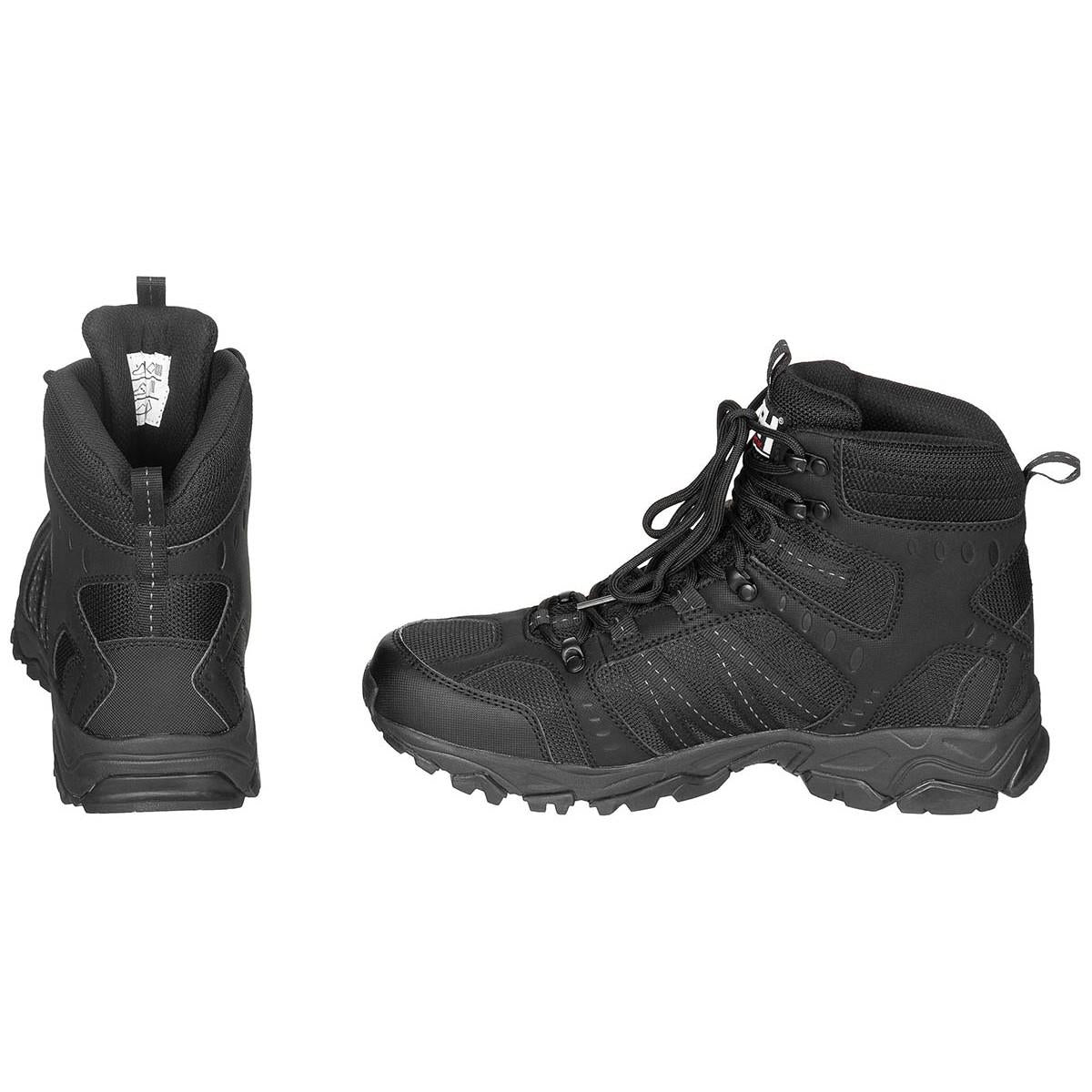 MFH Tactical Combat Boots Waterproof Breathable Quick Dry HBR Membrane Black