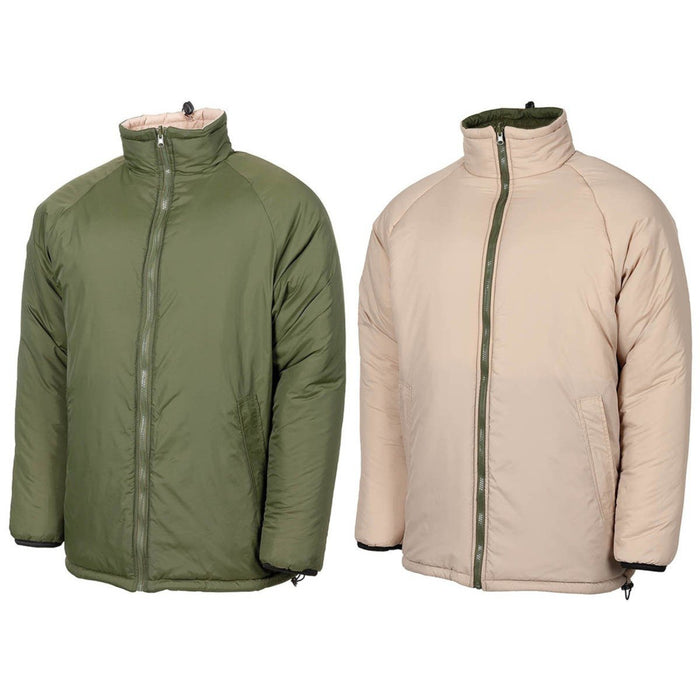MFH Thermal Jacket Insulated Reversible Elastic Sleeve Ends Olive Khaki - GoMilitar
