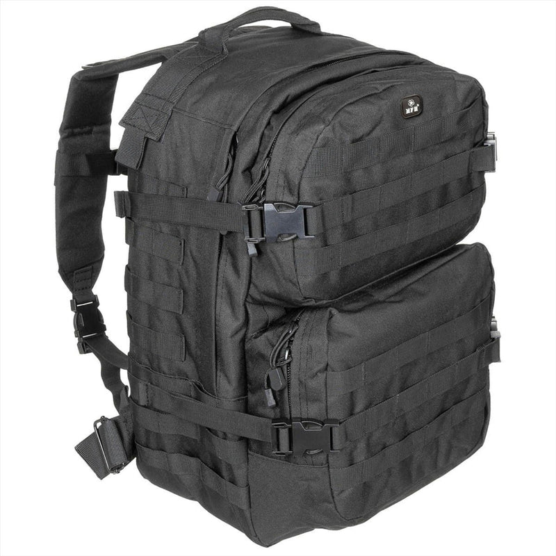 MFH US Assault II Tactical Backpack 40L Ergonomic MOLLE System Hydration Ready