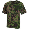 MFH U.S. Military Style T-Shirt Crew Neck Short Sleeved Finnish M05 Camo
