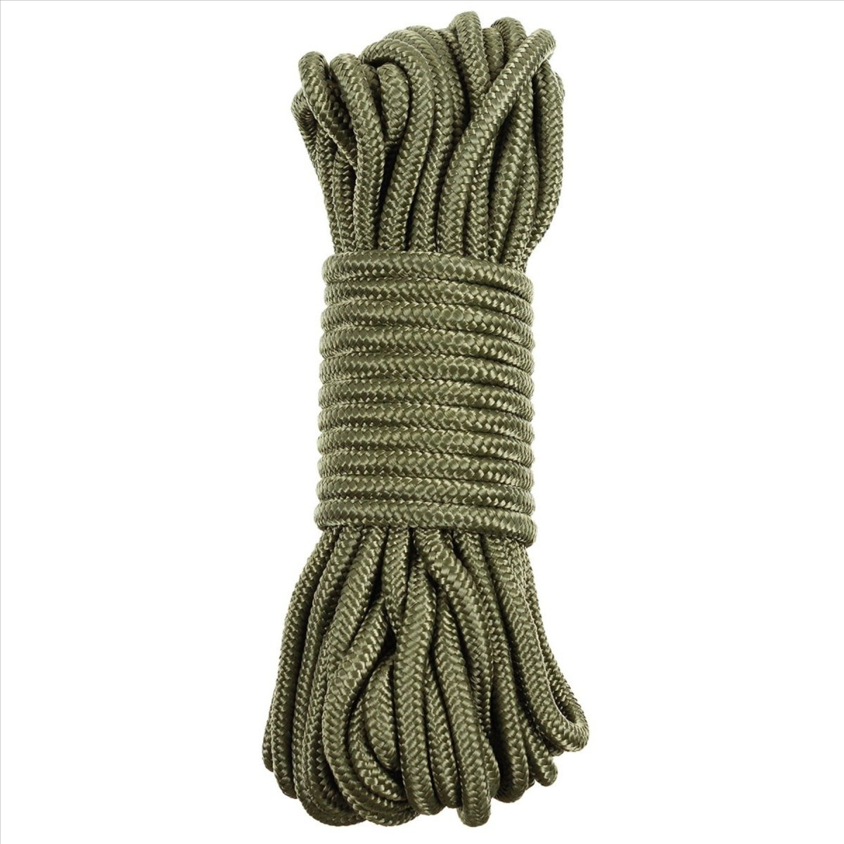 MFH Utility Rope 5mm-7mm 15m Durable Polypropylene Outdoor Cord OD Green