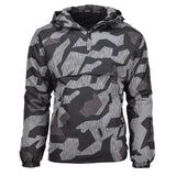 MIL-TEC Anorak jacket splinter night camouflage windproof hooded warm sportswear