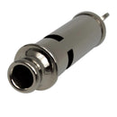 MIL-TEC Bobby Signal Whistle Nickel Plated Brass Lightweight Durable  Gray