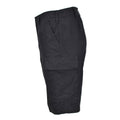 Mil-Tec Brand German Army style black prewashed Moleskin bermuda military shorts