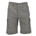 Mil-Tec Brand German Army style olive prewashed Moleskin bermuda military shorts