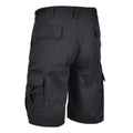 Mil-Tec Brand Military Style troops bermuda combat uniform army shorts black