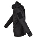 Mil-Tec cold weather parka with detachable liner and hood in black color