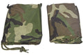MIL-TEC Brand Poncho army style waterproof rain RipStop cape military Woodland