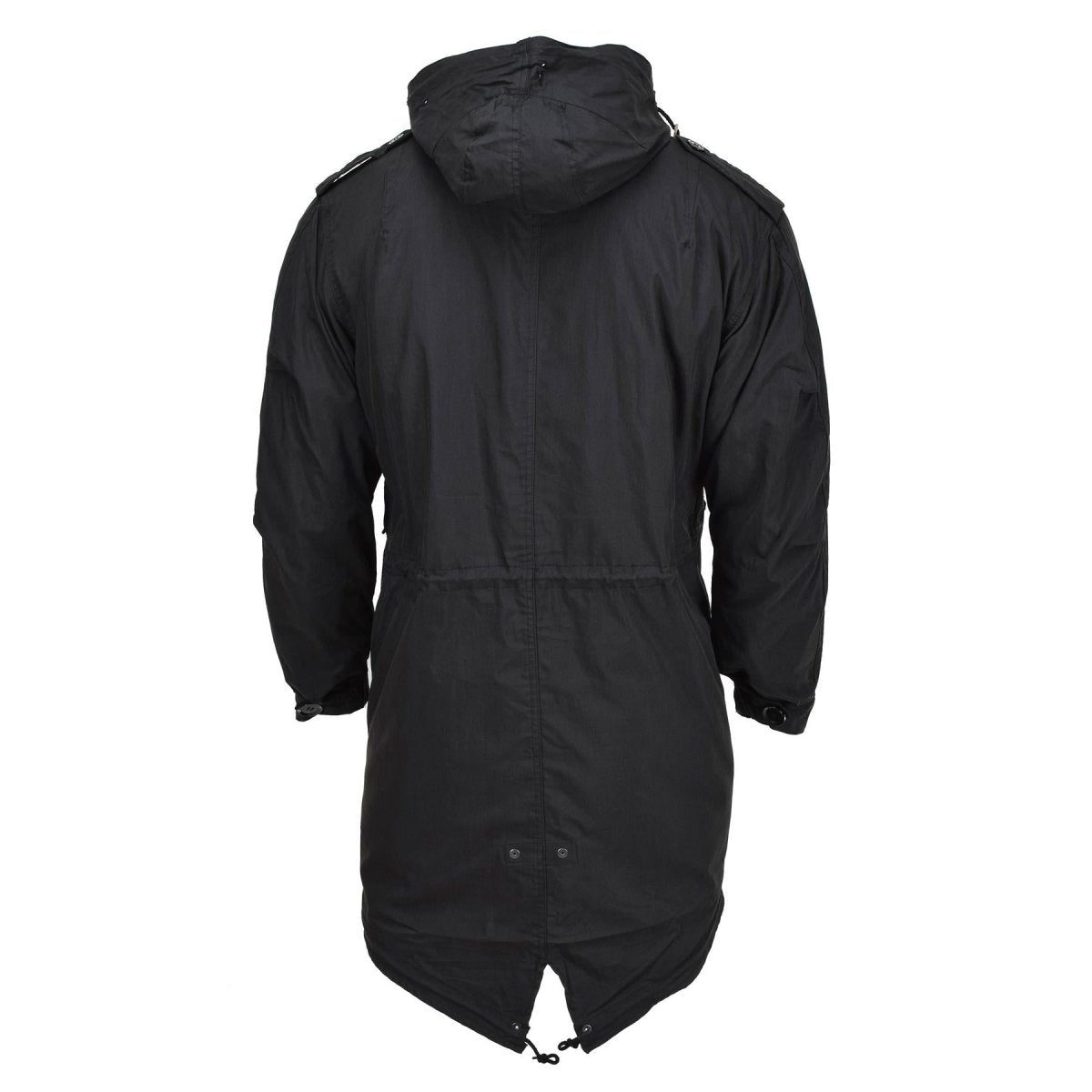 MIL-TEC Brand U.S. Military style parka M51 shell hooded quilted liner black NEW