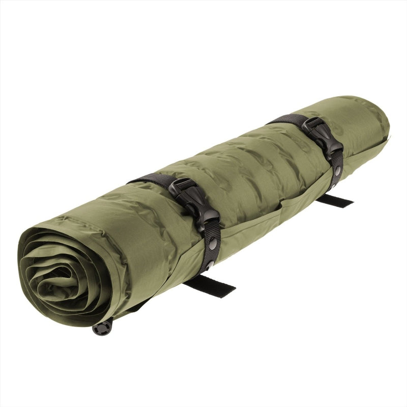 MIL-TEC Camping Sleeping Pad 186cm Self Inflatable Thermo Waffle Mattress