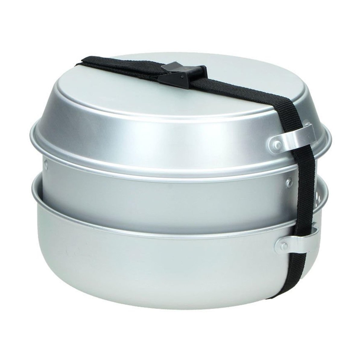 MIL-TEC camping stove set outdoor cookware kit alcohol burner aluminum pot pan