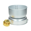 MIL-TEC camping stove set outdoor cookware kit alcohol burner aluminum pot pan