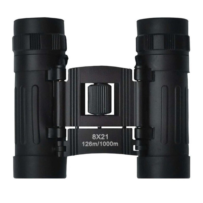 MIL-TEC Collapsible Binoculars 8x21 Visual Field 126m Nylon Bag Included Black