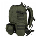 MIL-TEC DEFENSE ASSEMBLY PACK tactical backpack detachable belt rucksack olive