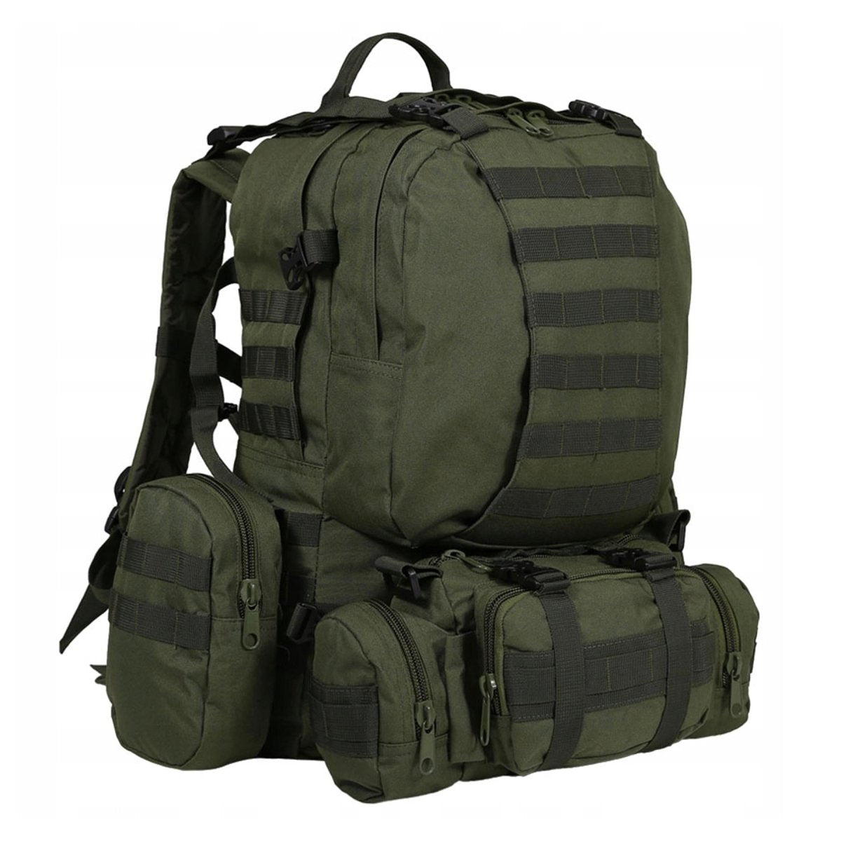 MIL-TEC DEFENSE ASSEMBLY PACK tactical backpack detachable belt rucksack olive