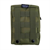 MIL-TEC First Aid Kit Large Molle Attachment Emergency Medical Pouch Olive