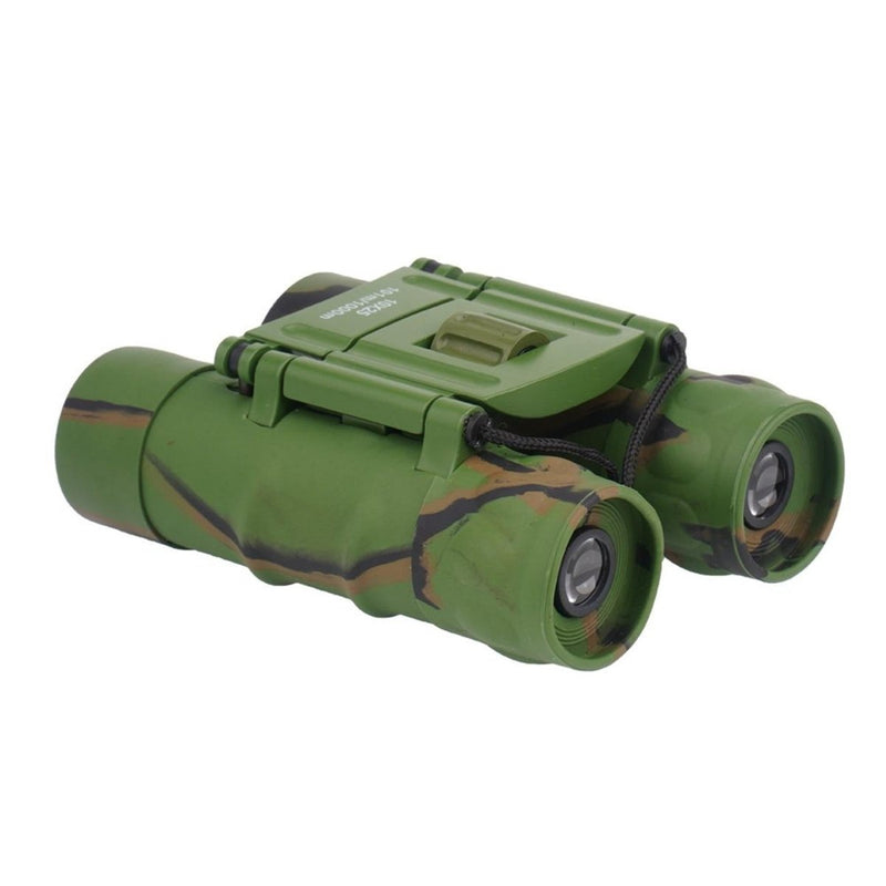 MIL-TEC Gen II Collapsible Binoculars 10x25 Diopter Fine Tuning Pouch Camo