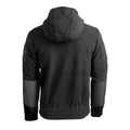 MIL-TEC GEN II Fleece Jacket Warm Reinforced Elbows Hood Chest Pocket Black
