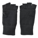 Mil-Tec Gloves Men Warm Fingerless THINSULATE™ lining Black Winter tactical gear - GoMilitar