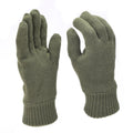 Mil-Tec Gloves Men Warm Knitted THINSULATE™ lining Olive OD Winter tactical gear