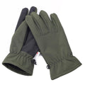 Mil-Tec Gloves Softshell THINSULATE™ lining Olive Winter Mens OD green military