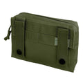 MIL-TEC laser cut utility belt pouch molle type webbing tactical bag small olive