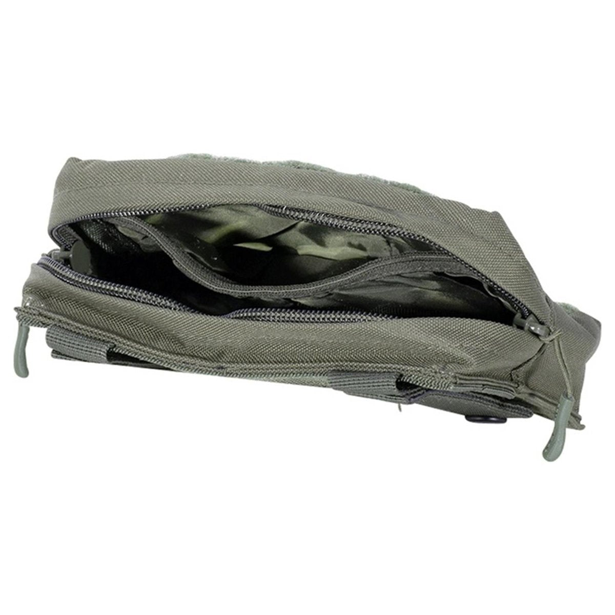 MIL-TEC laser cut utility belt pouch molle type webbing tactical bag small olive