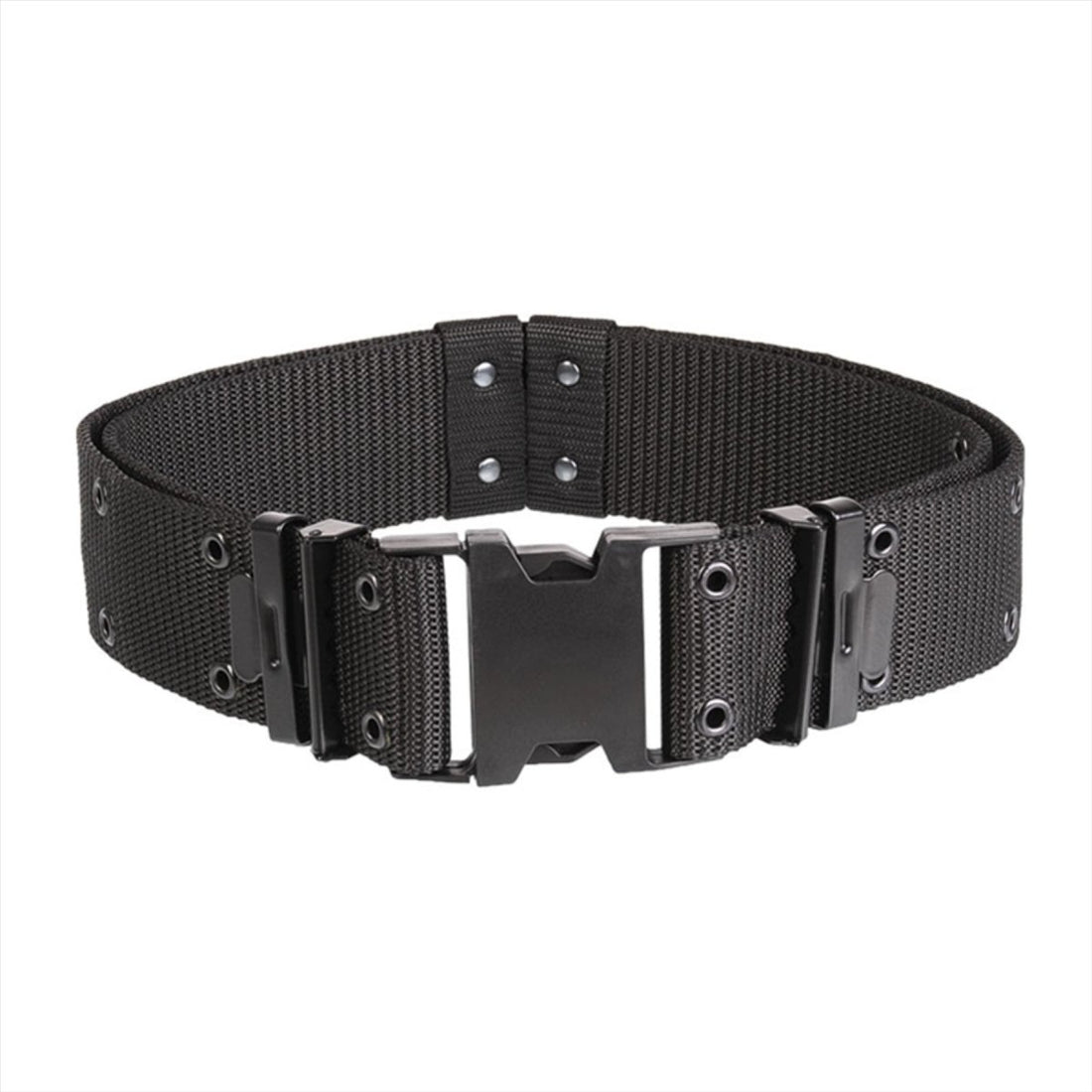 MIL-TEC LC2 Tactical Pistol Belt Quick Fastener Individual Adjustable Black