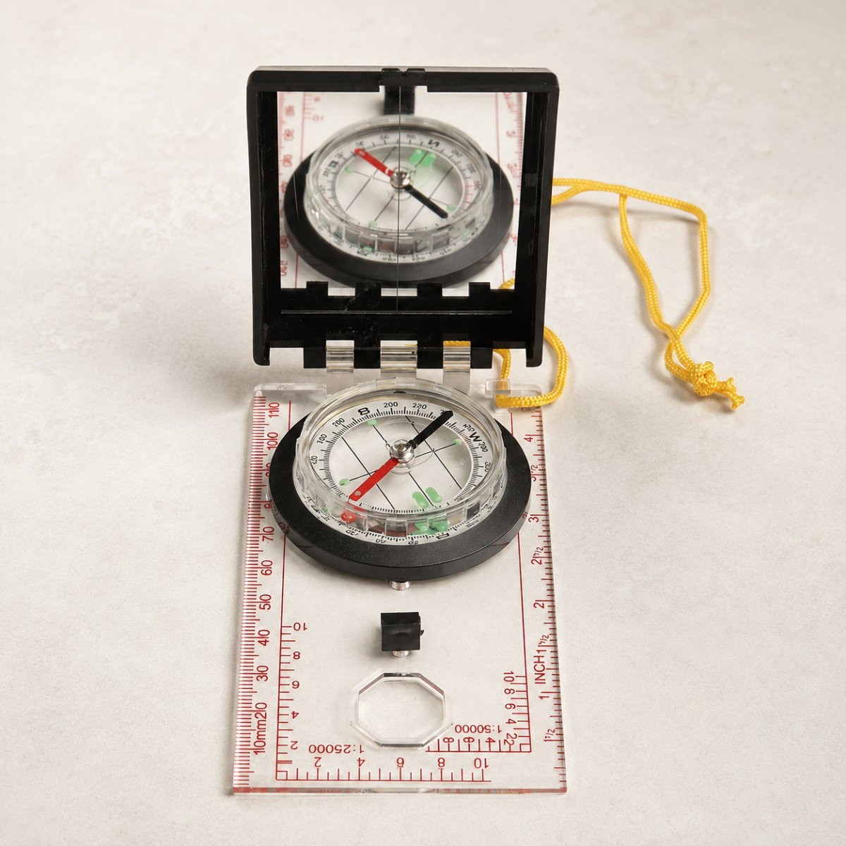 Mil-Tec Map Compass Protective Cover Mirror Hiking Camping Navigation
