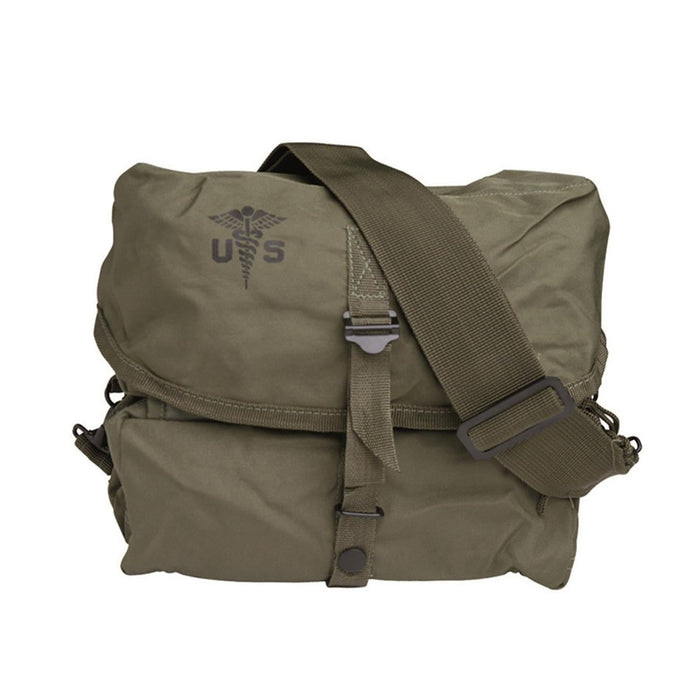 MIL-TEC Medical Bag Kit 7L Main Pocket 2 Way Zippers Adjustable Strap, Olive color, Medical Bags - GoMilitar