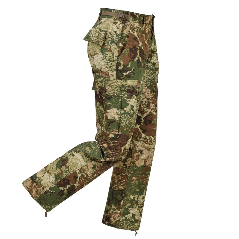 MIL - TEC Military US BDU field pants R/S trousers camouflage adjustable waist - GoMilitar