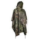 MIL - TEC Poncho camouflage PVC coated waterproof hooded ripstop lightweight tent - GoMilitar