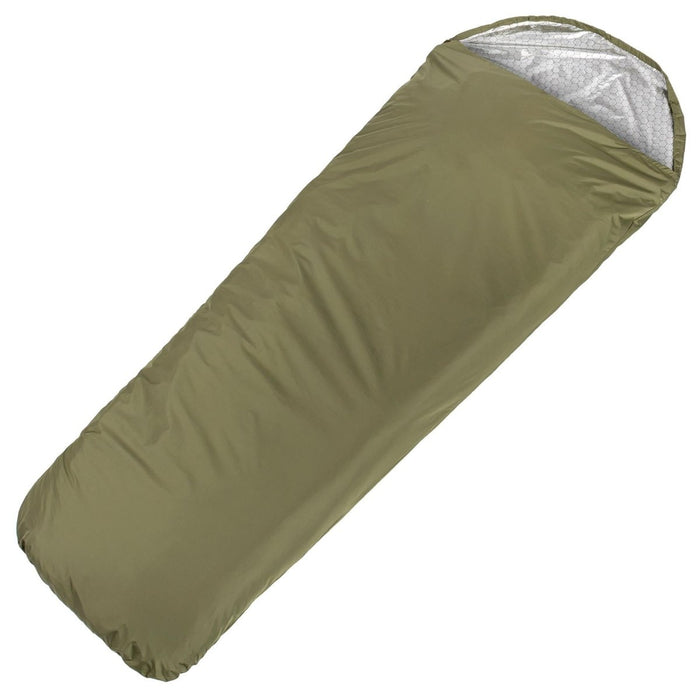 MIL-TEC Survival emergency BIVY sleeping bag waterproof lightweight sack Olive - GoMilitar