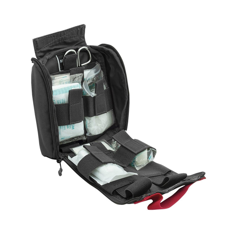 Mil-Tec Tactical First Aid Kit Mole type black medical pouch IFAK 25pieces pouch