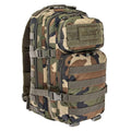 MIL-TEC U.S. Assault tactical backpack 20liters hiking trekking woodland daypack