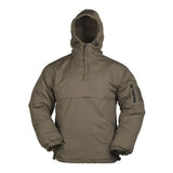 Mil-Tec Winter Combat Jacket Tactical Anorak Fleece Lining Windproof Olive