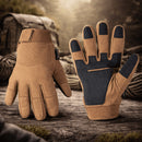 Mil - Tec Winter Tactical Gloves Thinsulate HiPora Water Resisant Cold Coyote - GoMilitar