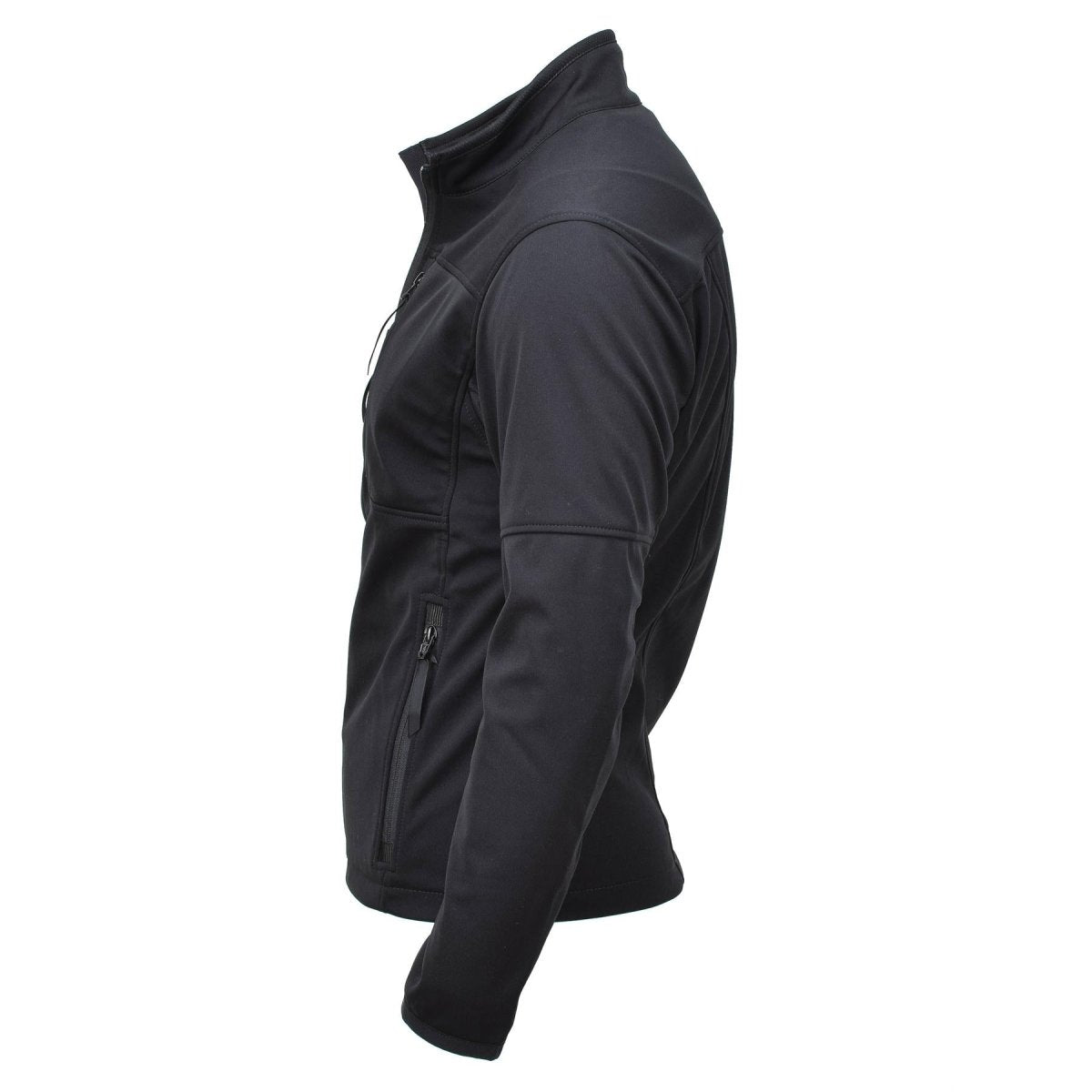 Military style windstopper jacket windproof gore-tex membrane waterproof black