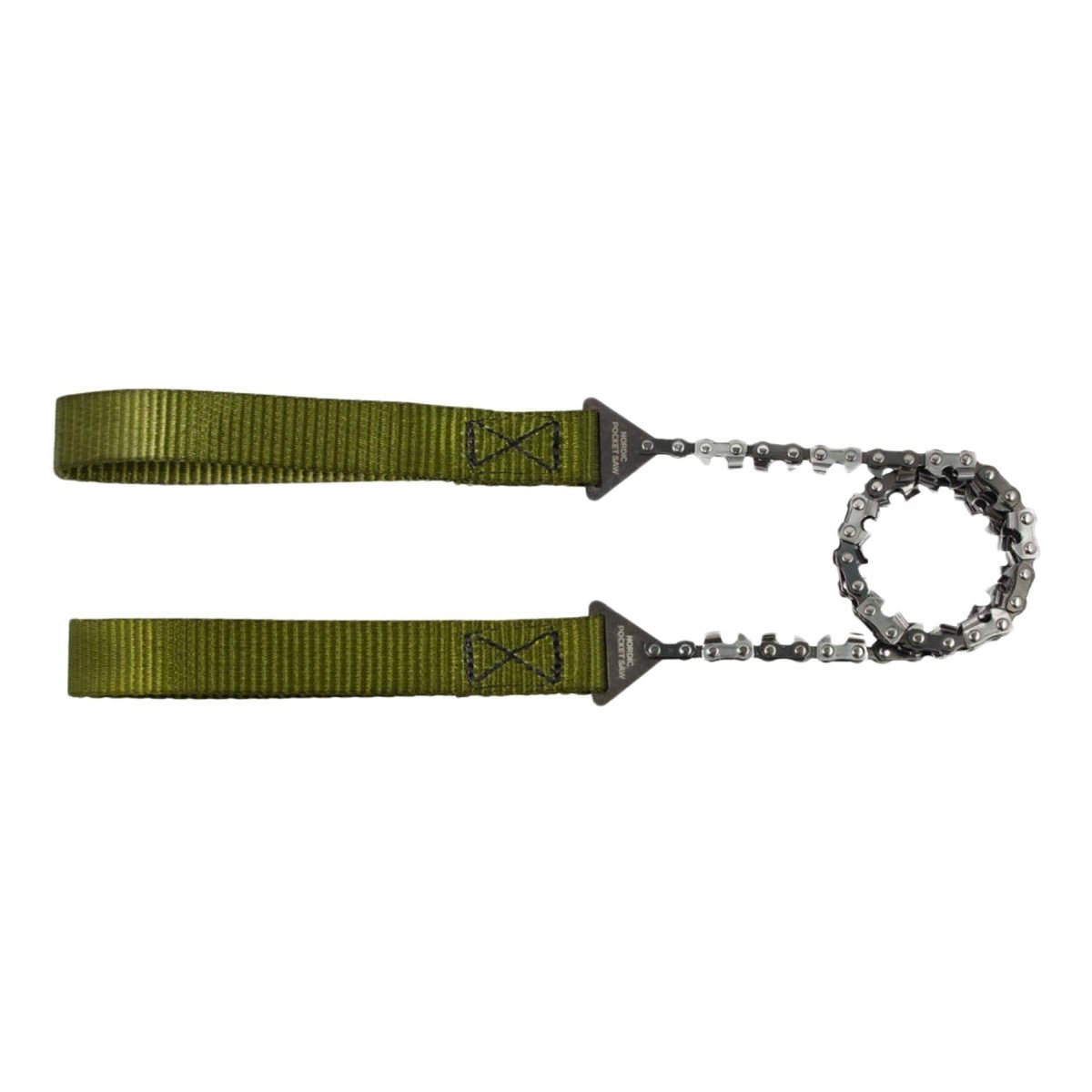 NORDIC POCKET SAW emergency outdoor hand chainsaw compact quality green handles