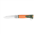 Opinel N°12 Explore Folding 10cm Pocket Knife 12C27 Stainless Steel Blade - GoMilitar