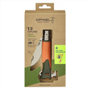 Opinel N°12 Explore Folding 10cm Pocket Knife 12C27 Stainless Steel Blade - GoMilitar