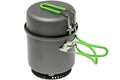 OPTIMUS CRUX WEEKENDER HE Cook System Gas Stove Camping Hiking Woods Burner Pans