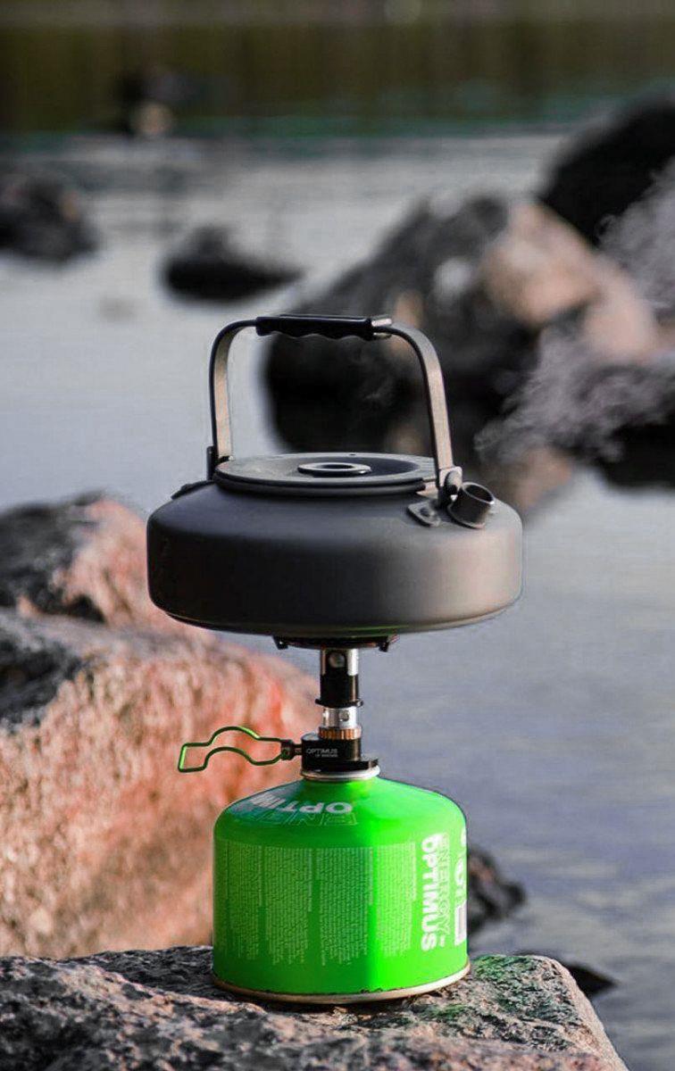 Optimus Terra Kettle Lightweight Hiking Survival Camp Pot Bushcraft Ultralight - GoMilitar