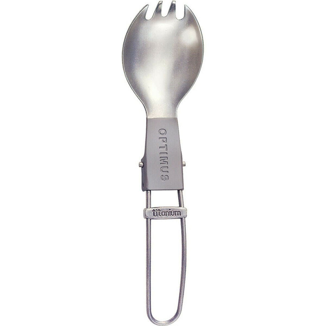 OPTIMUS TITANIUM SPORK Ultra Lightweight Folding Hiking Backpacking Survival