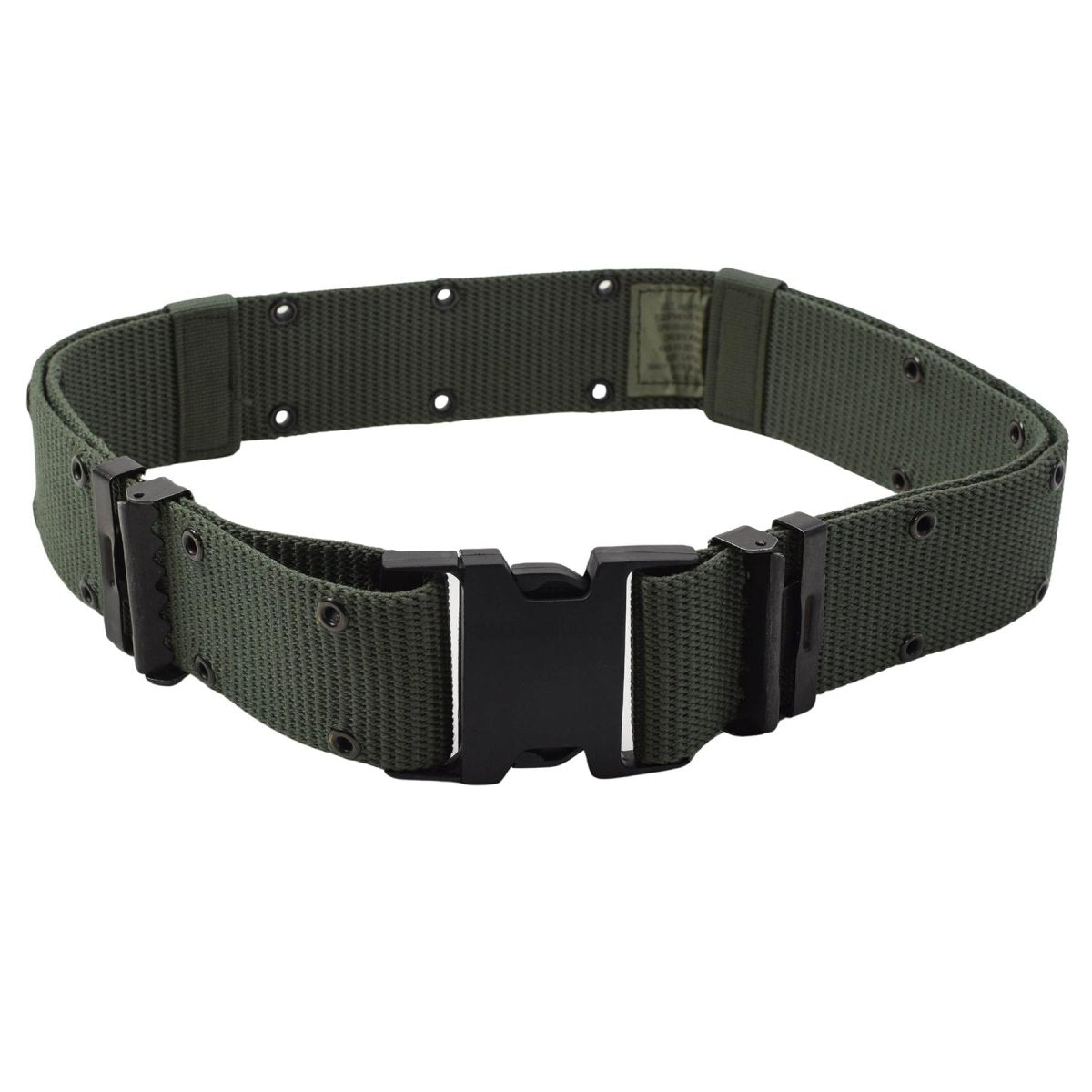 Original U.S. Military Pistol Belt LC2 Hole Coupling Tactical Nylon Olive