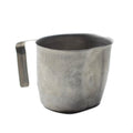 Original Austrian Army canteen stainless steel cup folding handle military issue