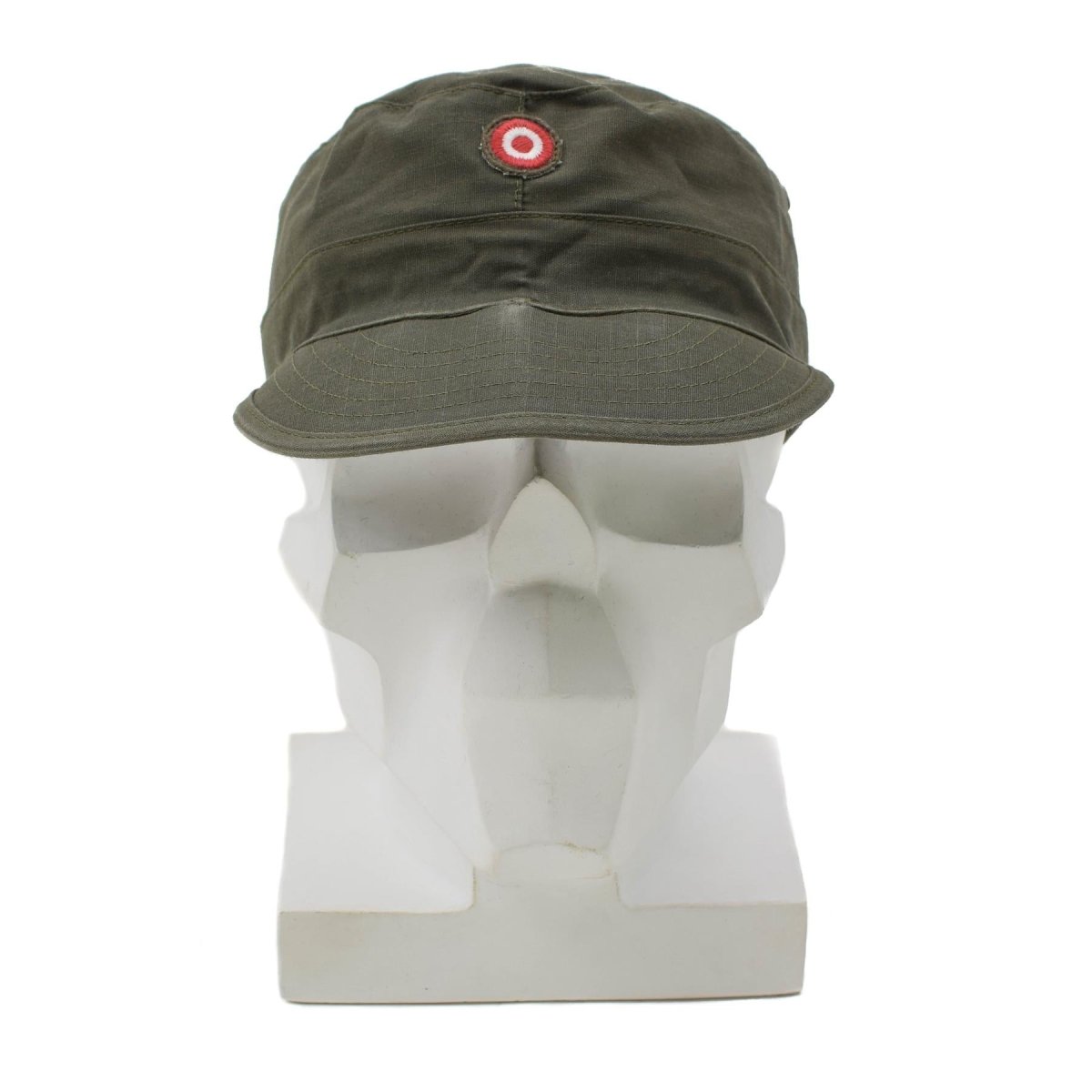 Original Austrian Army KAZ03 Combat Cap Ripstop Military Issued Olive Used