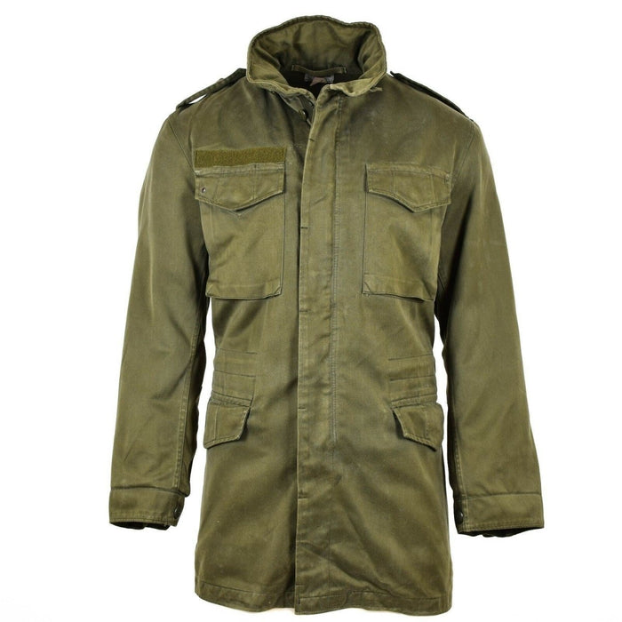 Original Austrian BH army combat M65 jacket OD military olive drab Parka - GoMilitar